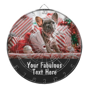 Personalised Photo and Text Dartboard