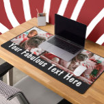 Personalised Photo and Text Desk Mat<br><div class="desc">Create your own Personalised Funny Photo and Text Desk Mat! This ergonomic mat is an absolute must-have for any gamer or office enthusiast. Add your favourite funny photo and text and customise your workspace with a funny catchphrase, an inside joke, or a motivational quote, the possibilities are endless! Upgrade your...</div>