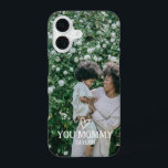 Personalised Photo and Text  iPhone 16 Case<br><div class="desc">Make a Personalised Photo love heart keepsake phone case from Ricaso - add your own photos and text - photo keepsake gifts</div>