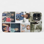 Personalised Photo and Text Photo Collage Case-Mate iPhone Case (Back (Horizontal))