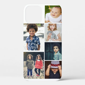 Personalised Photo and Text Photo Collage iPhone 12 Case