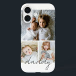 Personalised Photo and Text Photo Collage iPhone 16 Case<br><div class="desc">Make a Personalised Photo keepsake phone case from Ricaso - add your own photos and text - photo collage keepsake gifts</div>