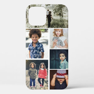 Personalised Photo and Text Photo Collage iPhone 12 Case