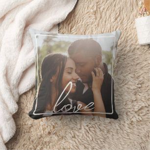 Personalised Photo and Text Photo Collage Cushion