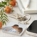 Personalised Photo and Text Photo Collage Keychain<br><div class="desc">Make a Personalised Photo keepsake keychain from Ricaso - add your own photos and text - photo collage keepsake gifts</div>