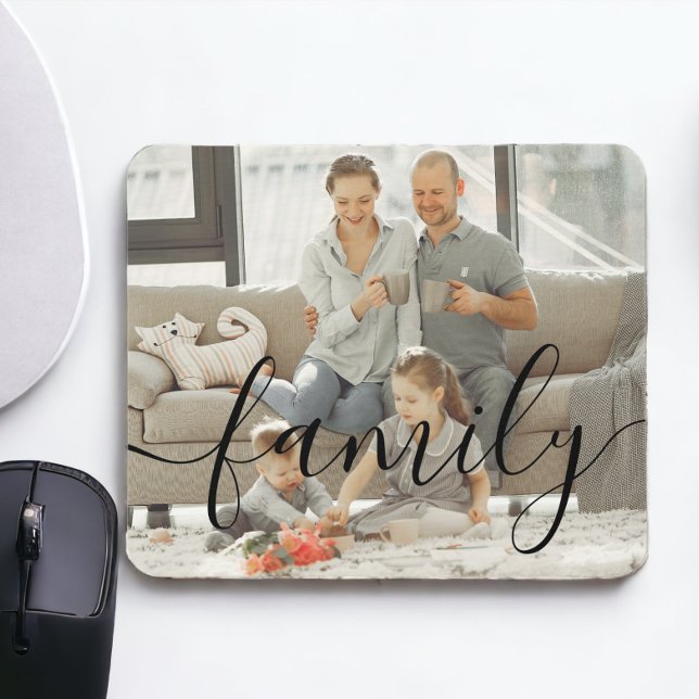 Personalised Photo and Text Photo Mouse Mat (Personalized Photo and Text Photo Mouse Pad from Ricaso)