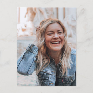 Personalised Photo Announcement Postcard