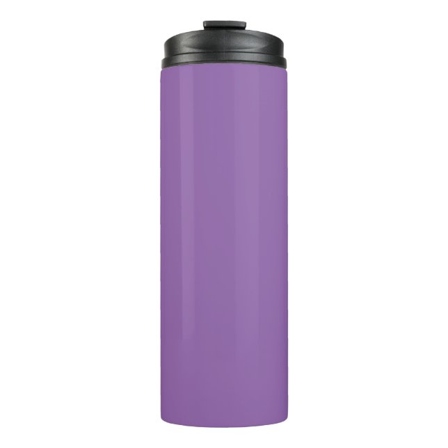 Personalised Photo Artwork Purple Thermal Tumbler (Front)