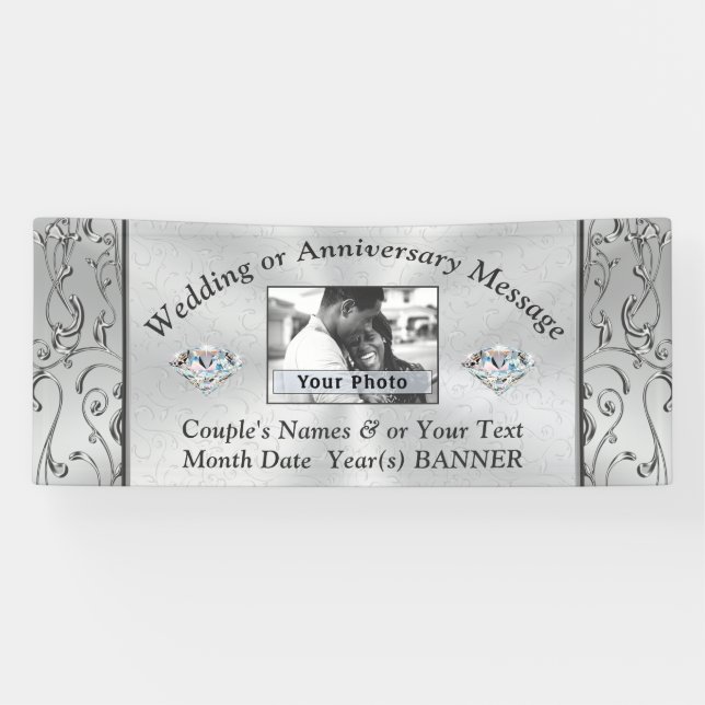 Personalised Photo Banners for Any Occasion (Horizontal)