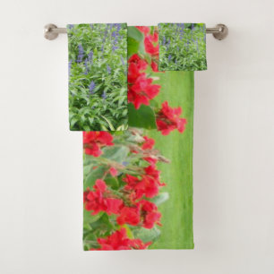 Personalised Photo Bath Towel Set