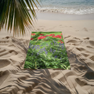 Personalised Photo Beach Towel