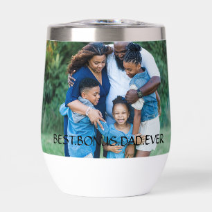 Personalised Photo Best Bonus Dad Ever