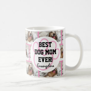 Personalised Photo BEST DOG MOM EVER Coffee Mug