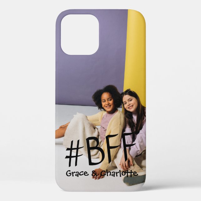 Personalised Photo Besties Best Friends #BFF Case-Mate iPhone Case (Back)