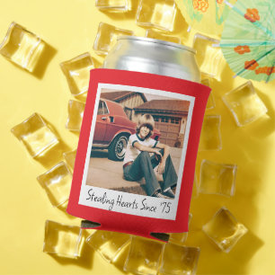 Personalised Photo Birthday Can Cooler