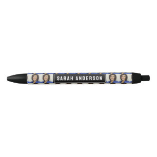 Personalised Photo Black Ink Pen