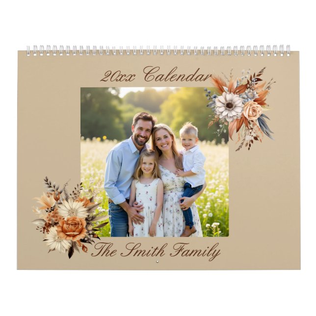 Personalised Photo Calendar (Cover)