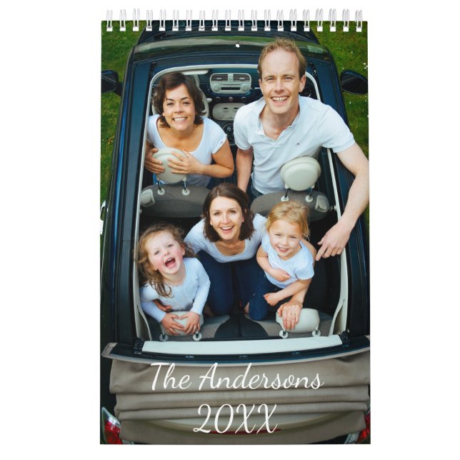 Personalised Photo Calendar (Cover)