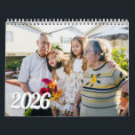 Personalised Photo Calendar Gift for Mum<br><div class="desc">This personalised photo calendar is the perfect gift for mum. Comes with space for 12 photos. Great gift for family to showcase photos from a vacation or a recap of the year.</div>