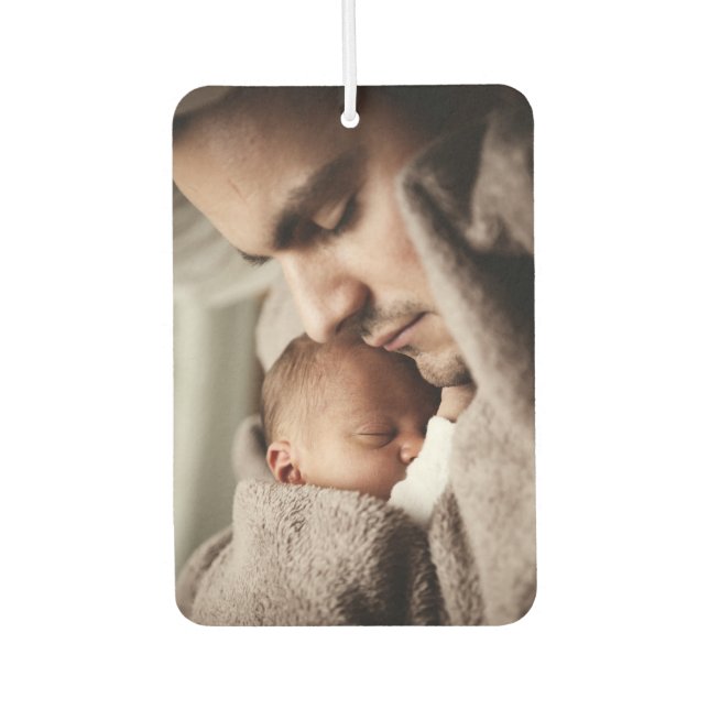 Personalised Photo Car Car Air Freshener (Front)