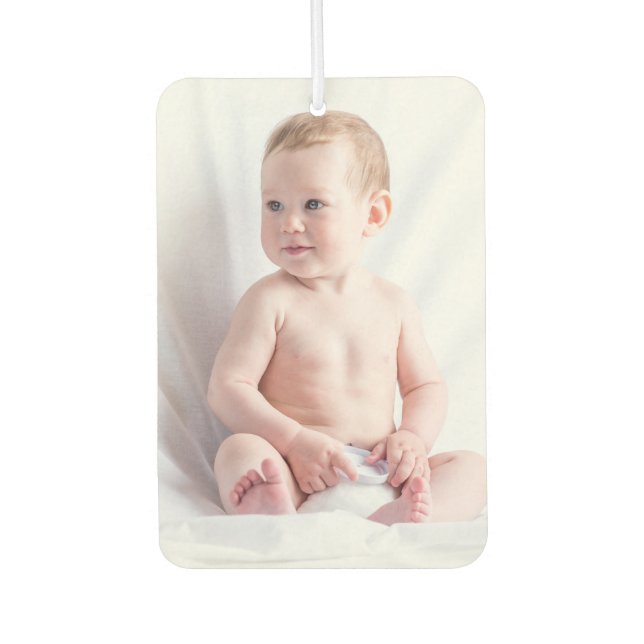 Personalised Photo Car Car Air Freshener (Front)