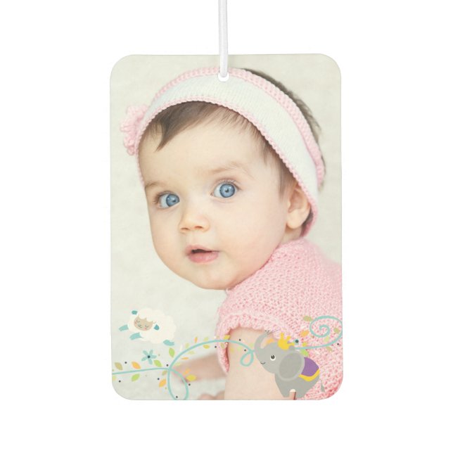 Personalised Photo Car Car Air Freshener (Front)