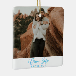 Personalised Photo Car Ornament Hanging Car