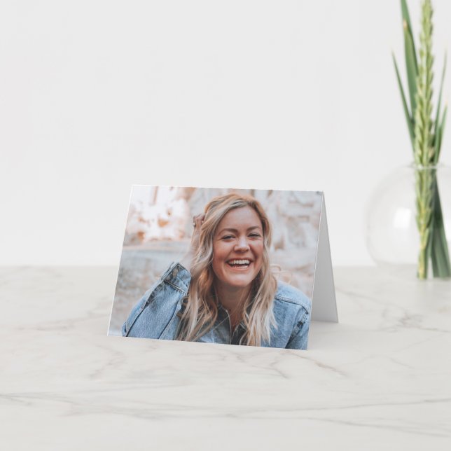 Personalised Photo Card (Front)