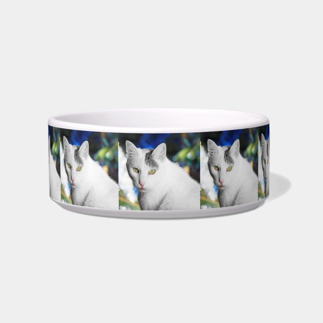 Personalised Photo Cat Food Bowl (Front)