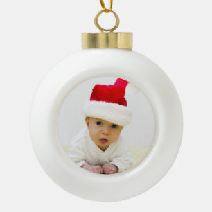 Personalised Photo Christmas Ball Ornament