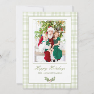 Personalised Photo Christmas Card
