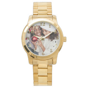 Personalised Photo Christmas Gift Wrist Watch 