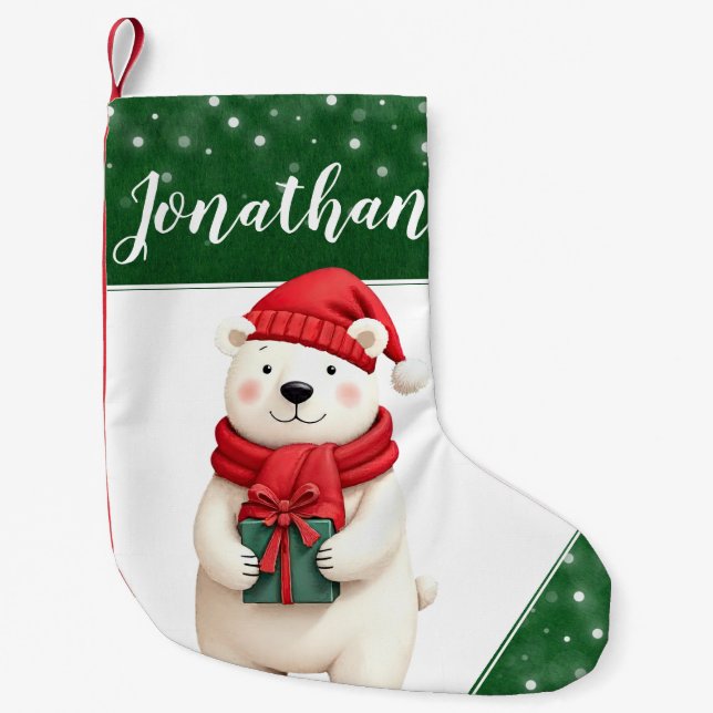 Personalised Photo Christmas Pet Stocking (Front)