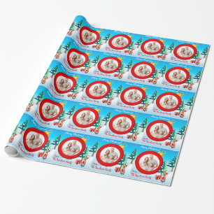 Personalised Photo Christmas Wrapping Paper