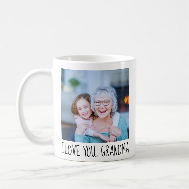 Personalised Photo Coffee Mug Birthday Gift (Left)