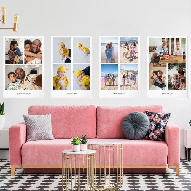 Personalised Photo Collage and Text (Livingroom)