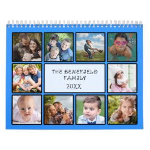 Personalised Photo Collage Calendar