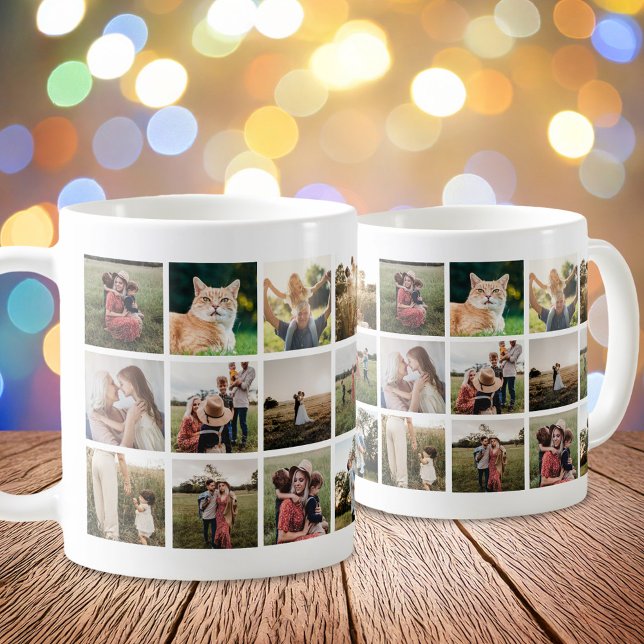 Personalised Photo Collage Coffee Mug (Creator Uploaded)