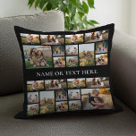 Personalised Photo Collage Cushion<br><div class="desc">Create Your Own Personalised Photo Throw Pillow</div>