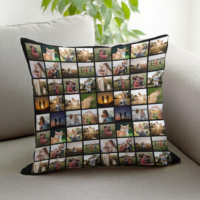 Personalised Photo Collage Cushion (Creator Uploaded)