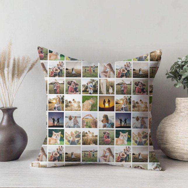Personalised Photo Collage Cushion (Creator Uploaded)