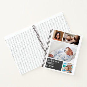 Personalised Photo Collage Custom DIY Notebook