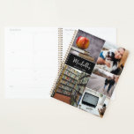 Personalised Photo Collage custom Monthly planner<br><div class="desc">Stay organised and inspired with the Personalised Photo Collage custom Monthly planner. This planner allows you to add a personal touch by customising the front cover with your own photos and name, creating a truly unique and meaningful planner. The photo collage feature lets you showcase your favourite memories and moments...</div>