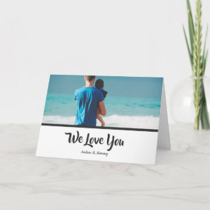 Personalised Photo Collage Happy Father's Day love Card