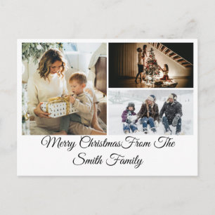 Personalised Photo Collage Holiday Postcard