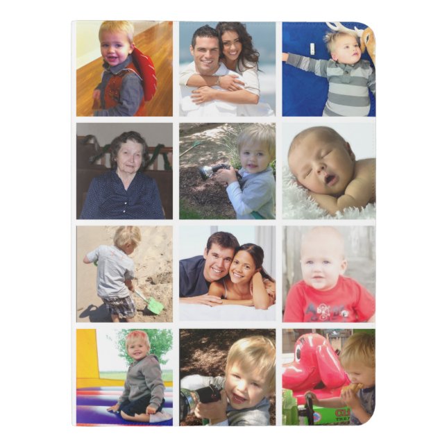 Personalised Photo Collage Moleskin Notebook (Front)
