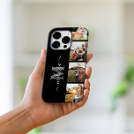Personalised Photo Collage Monogram iPhone 15 Pro Max Case<br><div class="desc">Personalised Photo Collage Monogram iPhone Case</div>