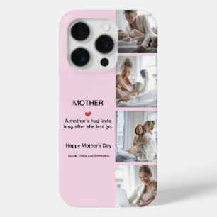 Personalised Photo Collage   Mother's Day Gift -  iPhone 15 Pro Case