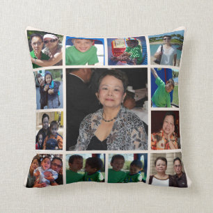 Personalised Photo Collage Pillow