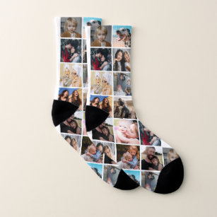 Personalised Photo Collage Socks
